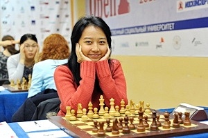 Round 8 Report. Irine Kharisma Sukandar Gained a Convincing Victory in the Women’s Student Grandmaster Tournament